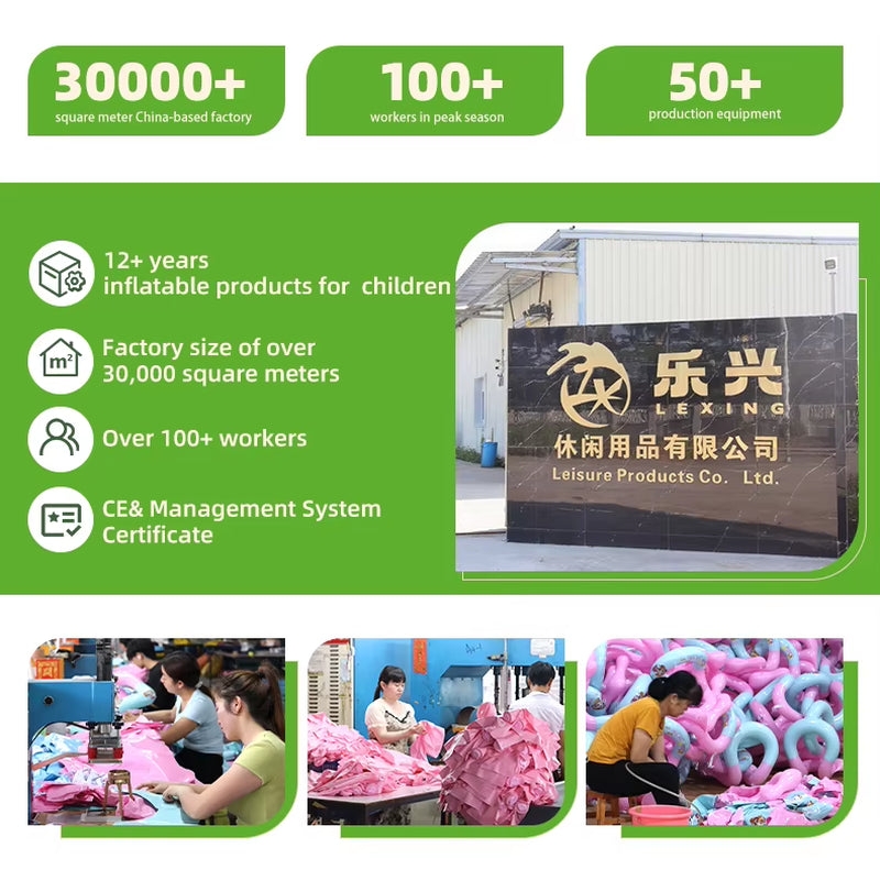 Durable Thickened PVC Cute Baby Learning Chair Inflatable Seat by Lexing for Daily Use