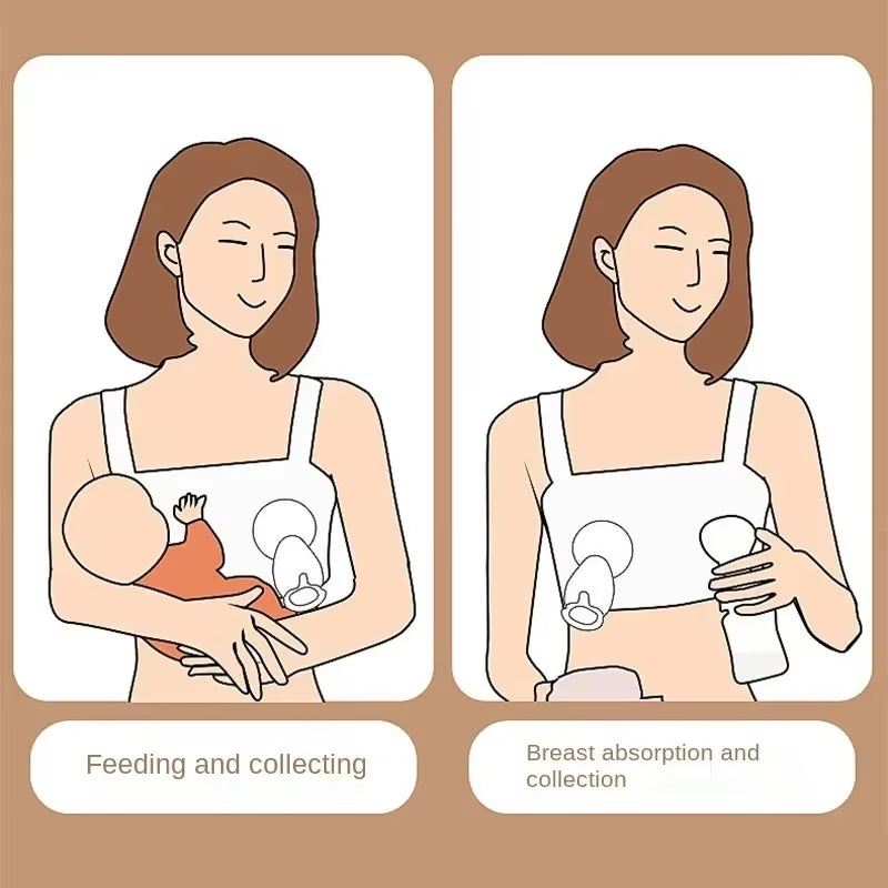 Baby Feeding Manual Breast Pump Partner Breast Collector Automatic Correction Breast Milk Silicone Pumps PP BPA Free