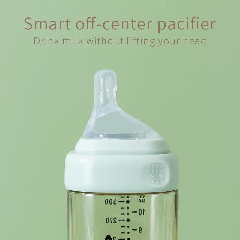 Hot Sell Product BPA Free PPSU anti Colic Care Drink Milk Bottle Wide Neck Square Feeding Nursing Baby Bottle