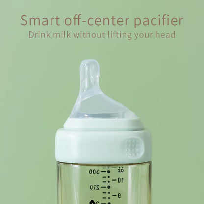 Hot Sell Product BPA Free PPSU anti Colic Care Drink Milk Bottle Wide Neck Square Feeding Nursing Baby Bottle