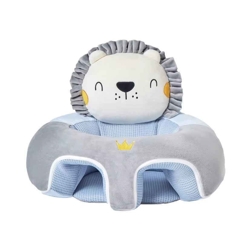 Multifunctional Foldable Cotton Baby Learning Chair Newborn Anti-Fall Protective Safety Seat Pillow and Sofa