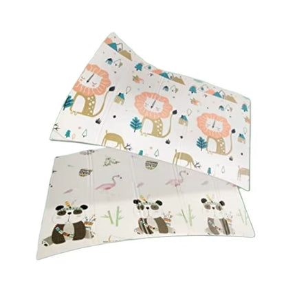 Foldable & Reversable Large Waterproof Foam Baby Activity Tummy Time Foam XPE Mat Baby Play Mat