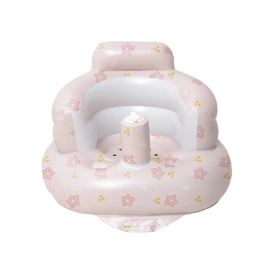 Durable Thickened PVC Cute Baby Learning Chair Inflatable Seat by Lexing for Daily Use