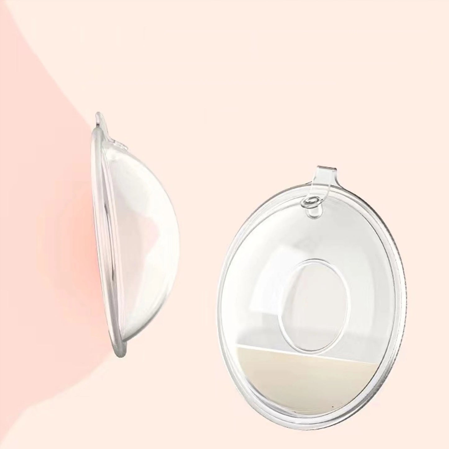 2Pcs Breast Milk Collector Silicone Baby Breast Pump Saver Collector Anti-Leakage Milk Reusable Protect Sore Nipples BPA FREE