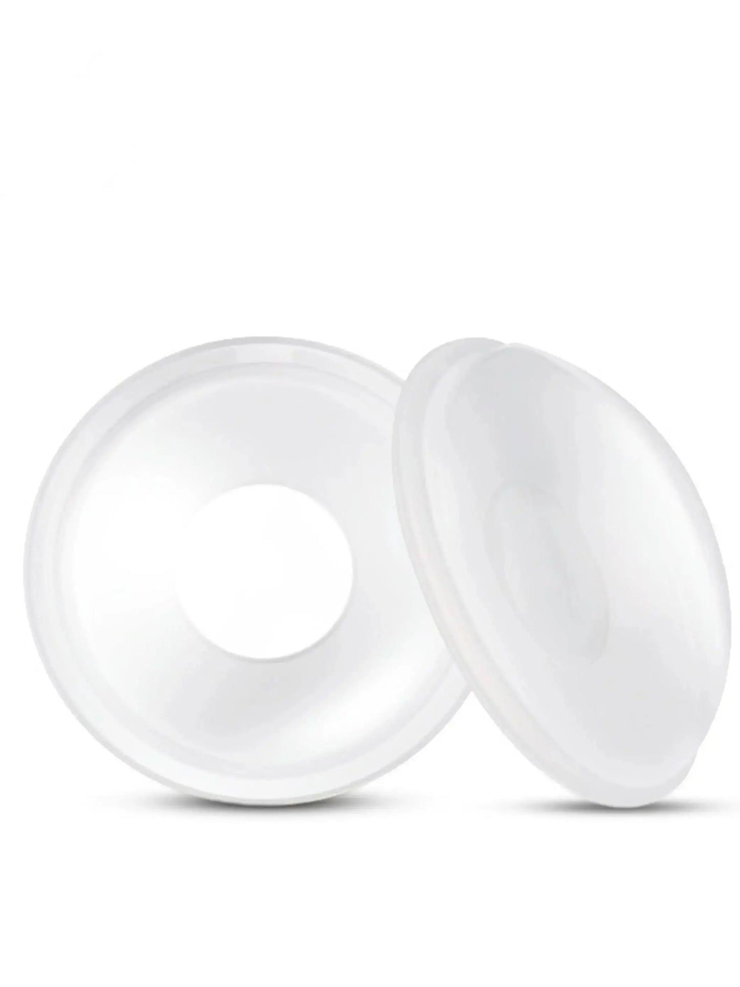 2Pcs Breast Milk Collector Silicone Baby Breast Pump Saver Collector Anti-Leakage Milk Reusable Protect Sore Nipples BPA FREE