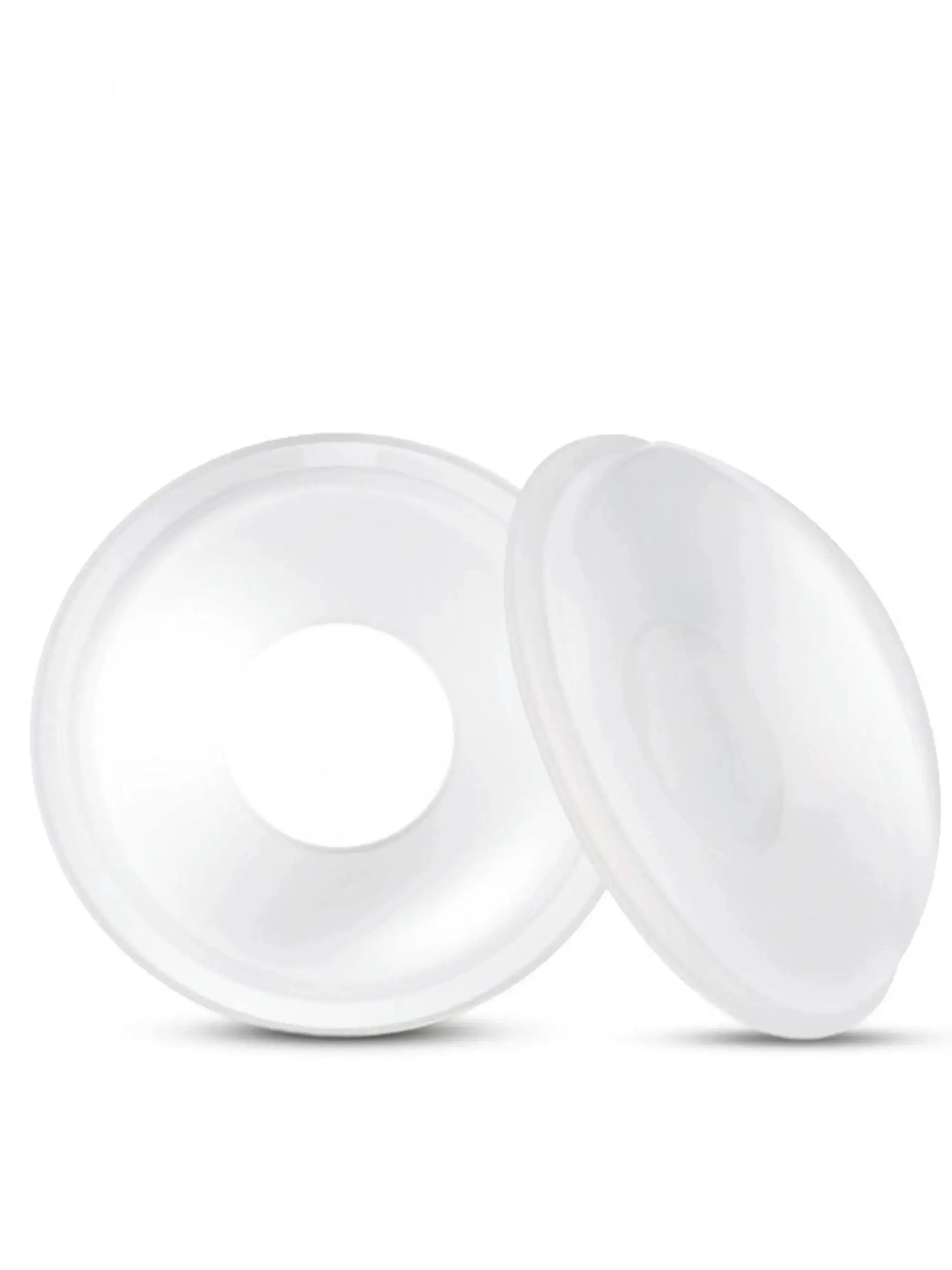 2Pcs Breast Milk Collector Silicone Baby Breast Pump Saver Collector Anti-Leakage Milk Reusable Protect Sore Nipples BPA FREE