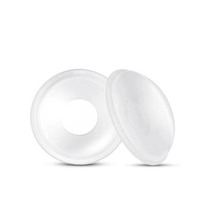 2Pcs Breast Milk Collector Silicone Baby Breast Pump Saver Collector Anti-Leakage Milk Reusable Protect Sore Nipples BPA FREE