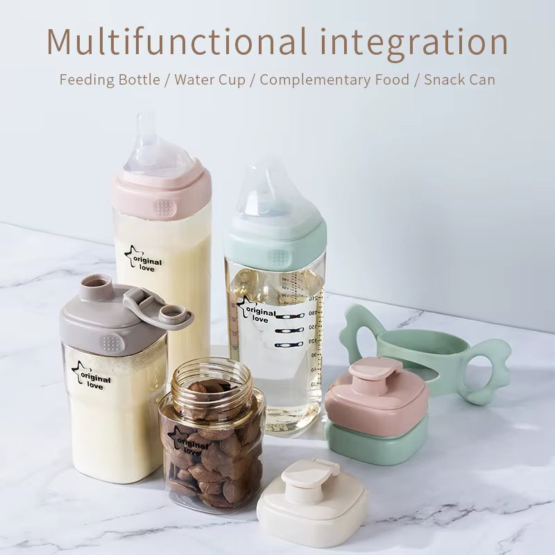 Hot Sell Product BPA Free PPSU anti Colic Care Drink Milk Bottle Wide Neck Square Feeding Nursing Baby Bottle