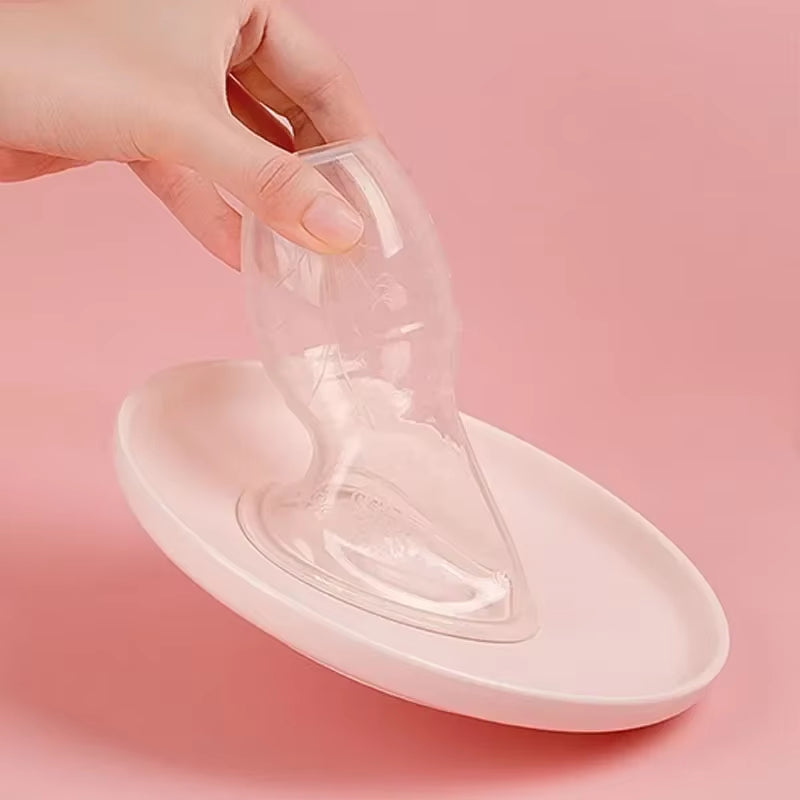 Baby Feeding Manual Breast Pump Partner Breast Collector Automatic Correction Breast Milk Silicone Pumps PP BPA Free