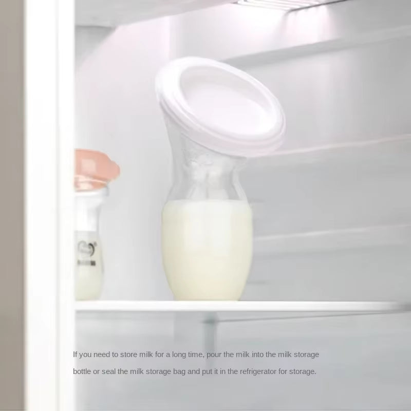 Baby Feeding Manual Breast Pump Partner Breast Collector Automatic Correction Breast Milk Silicone Pumps PP BPA Free