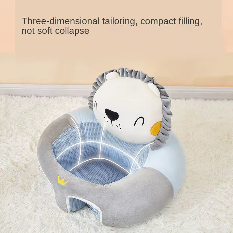 Multifunctional Foldable Cotton Baby Learning Chair Newborn Anti-Fall Protective Safety Seat Pillow and Sofa